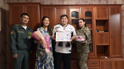 Встреча с семьями военнослужащих