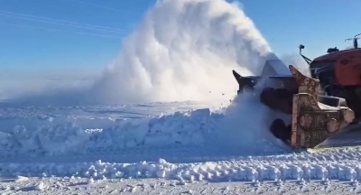 Непогода парализовала движение на крупной автотрассе в Кызылординской области