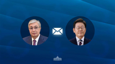 Токаев поздравил Президента Республики Корея