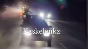 Дерзкие маневры свадебного кортежа привлекли внимание полиции в Алматинской области (видео)